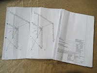 Staalconstructie 12 x 40 meter (480m2) - afbeelding 16 van  23