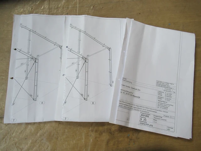 Staalconstructie 12 x 40 meter (480m2) - afbeelding 14 van  22