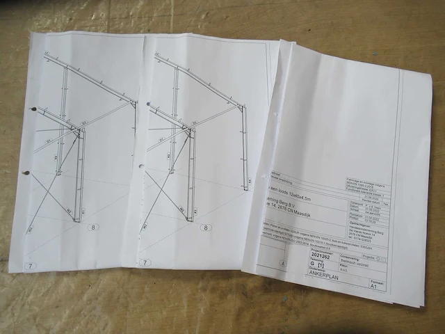 Staalconstructie 12 x 40 meter (480m2) - afbeelding 7 van  17
