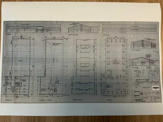 Staalconstructie (12,50x39,37 mtr) (525 m2) - afbeelding 26 van  34