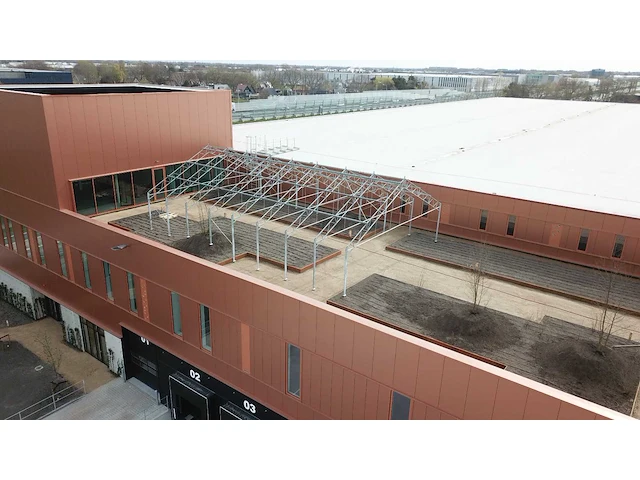 Staalconstructie 12,80 x 17 mtr (218m2) - afbeelding 4 van  6