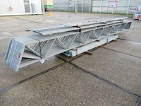 Staalconstructie 12.80 x 20.00 meter (256m2) - afbeelding 1 van  10