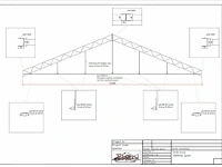 Staalconstructie 12.80 x 20.00 meter (256m2) - afbeelding 2 van  10