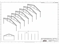 Staalconstructie 12.80 x 24.00 meter (307m2) - afbeelding 7 van  13
