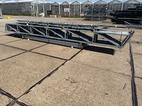 Staalconstructie 12.80 x 28.00 meter (358m2) - afbeelding 2 van  10