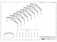 Staalconstructie 12.80 x 28.00 meter (358m2) - afbeelding 4 van  10