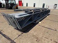 Staalconstructie 12.80 x 28.00 meter (358m2) - afbeelding 8 van  10