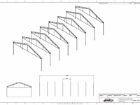 Staalconstructie 12.80 x 28.00 meter (358m2) - afbeelding 7 van  13