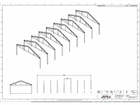 Staalconstructie 12.80 x 32.00 meter (410m2) - afbeelding 6 van  12