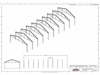 Staalconstructie 12.80 x 36.00 meter (460m2) - afbeelding 7 van  13