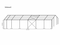 Staalconstructie (12,95x23,51 mtr) (304m2) - afbeelding 10 van  20