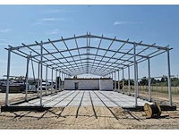 Staalconstructie (14 x 20 mtr) (ca. 280m²) - afbeelding 1 van  9