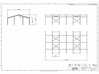 Staalconstructie 14.80 x 30.00 meter (444m2) - afbeelding 6 van  15
