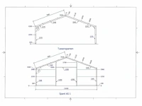Staalconstructie 15 x 30 meter (ca. 450m2) - afbeelding 8 van  8