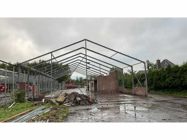 Staalconstructie (15,00 x 44,00 mtr) (660m2) - afbeelding 9 van  16