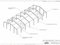 Staalconstructie 15.50 x 35.00 meter (542m2) - afbeelding 9 van  15