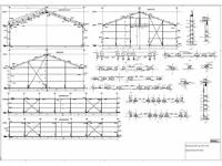 Staalconstructie 16 x 35 meter (560m2) - afbeelding 2 van  19