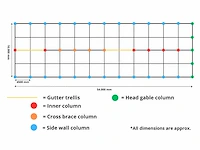 Staalconstructie (16,00 x 54,00 mtr) (864m2) - afbeelding 26 van  32