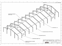 Staalconstructie 17 x 55 meter (935m2) - afbeelding 12 van  18