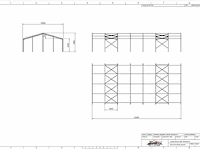 Staalconstructie 18 x 35 meter (630m2) - afbeelding 9 van  17
