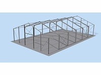 Staalconstructie 18x30 meter (ca. 540 m2) - afbeelding 6 van  9