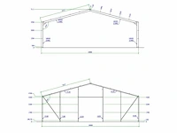 Staalconstructie 18x30 meter (ca. 540 m2) - afbeelding 6 van  9