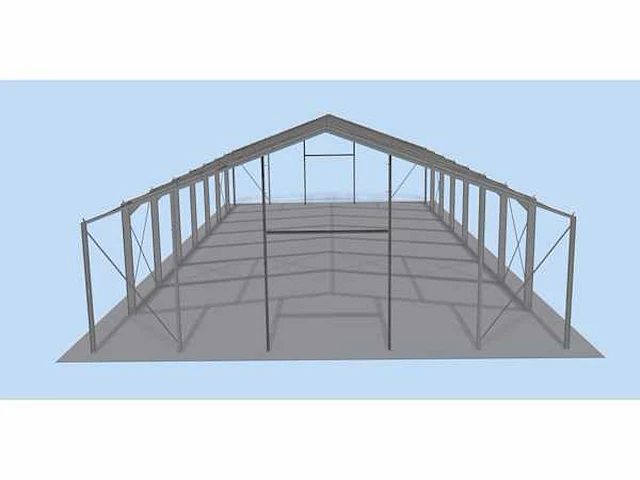 Staalconstructie 18x40 meter (ca. 720 m2) - afbeelding 7 van  9