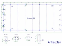Staalconstructie 18x40 meter (ca. 720 m2) - afbeelding 9 van  11