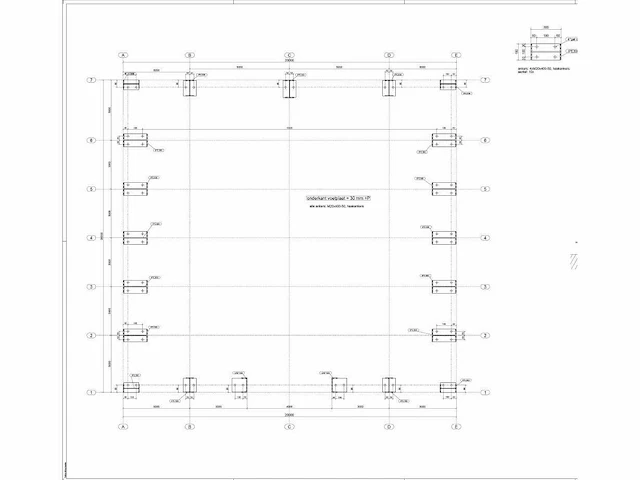 Staalconstructie 20 x 30 meter (600m2) - afbeelding 13 van  20