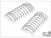 Staalconstructie 22 x 50 meter (1100m2) - afbeelding 20 van  26