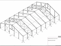 Staalconstructie 25 x 40 meter (1000m2) - afbeelding 23 van  31