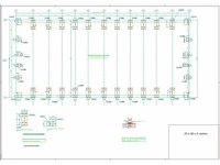 Staalconstructie 25 x 60 meter (1500m2) - afbeelding 8 van  19