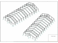 Staalconstructie 25 x 60 meter (1500m2) - afbeelding 13 van  19