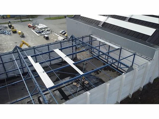 Staalconstructie 27x40 meter - afbeelding 17 van  33