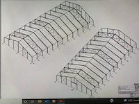 Staalconstructie 30 x 60 meter (1800m2) - afbeelding 23 van  33