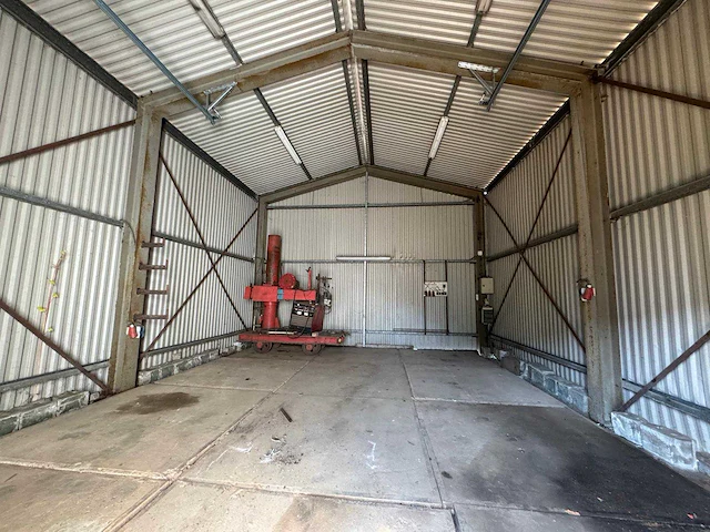 Staalconstructie (7,00x9,00 mtr) (63m²) - afbeelding 1 van  15