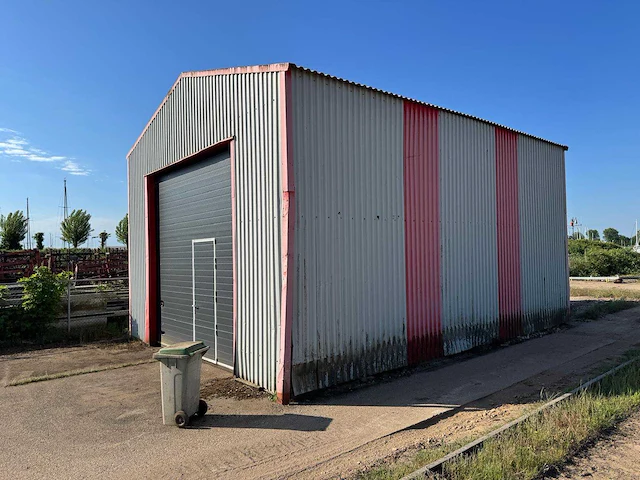 Staalconstructie (7,00x9,00 mtr) (63m²) - afbeelding 9 van  15