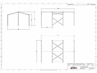 Staalconstructie 8 x 12 meter (96m2) - afbeelding 4 van  12