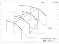Staalconstructie 8 x 12 meter (96m2) - afbeelding 6 van  12