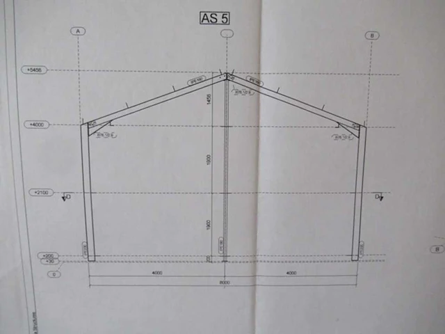 Staalconstructie 8 x 20 meter (160m2) - afbeelding 14 van  22