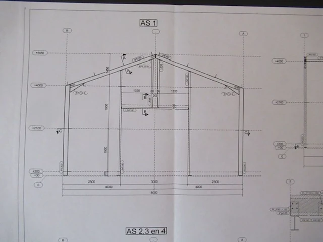 Staalconstructie 8 x 20 meter (160m2) - afbeelding 11 van  22