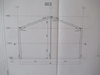 Staalconstructie 8 x 20 meter (160m2) - afbeelding 14 van  22