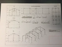 Staalconstructie 8 x 20 meter (160m2) - afbeelding 15 van  22