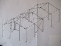 Staalconstructie 8 x 20 meter (160m2) - afbeelding 16 van  22
