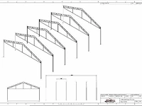 Staalconstructie 8 x 20 meter (160m2) - afbeelding 3 van  8