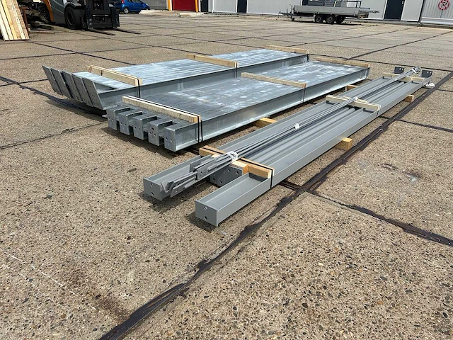 Staalconstructie 8.00 x 16.00 meter (128m2) - afbeelding 5 van  9