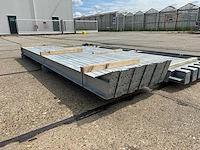 Staalconstructie 8.00 x 16.00 meter (128m2) - afbeelding 8 van  9