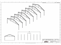 Staalconstructie 8.50 x 28.00 meter (238m2) - afbeelding 3 van  9