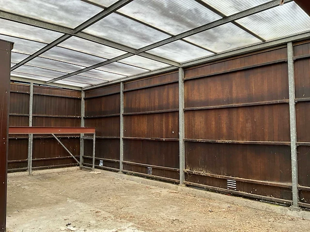 Staalconstructie (9,70 x 5,63 mtr) (54,60m2) - afbeelding 8 van  29