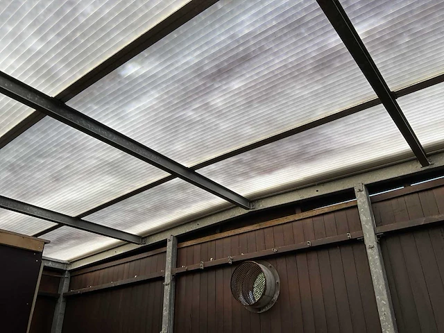Staalconstructie (9,70 x 5,63 mtr) (54,60m2) - afbeelding 14 van  29